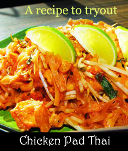 Chicken Pad Thai - Recipe of the Month